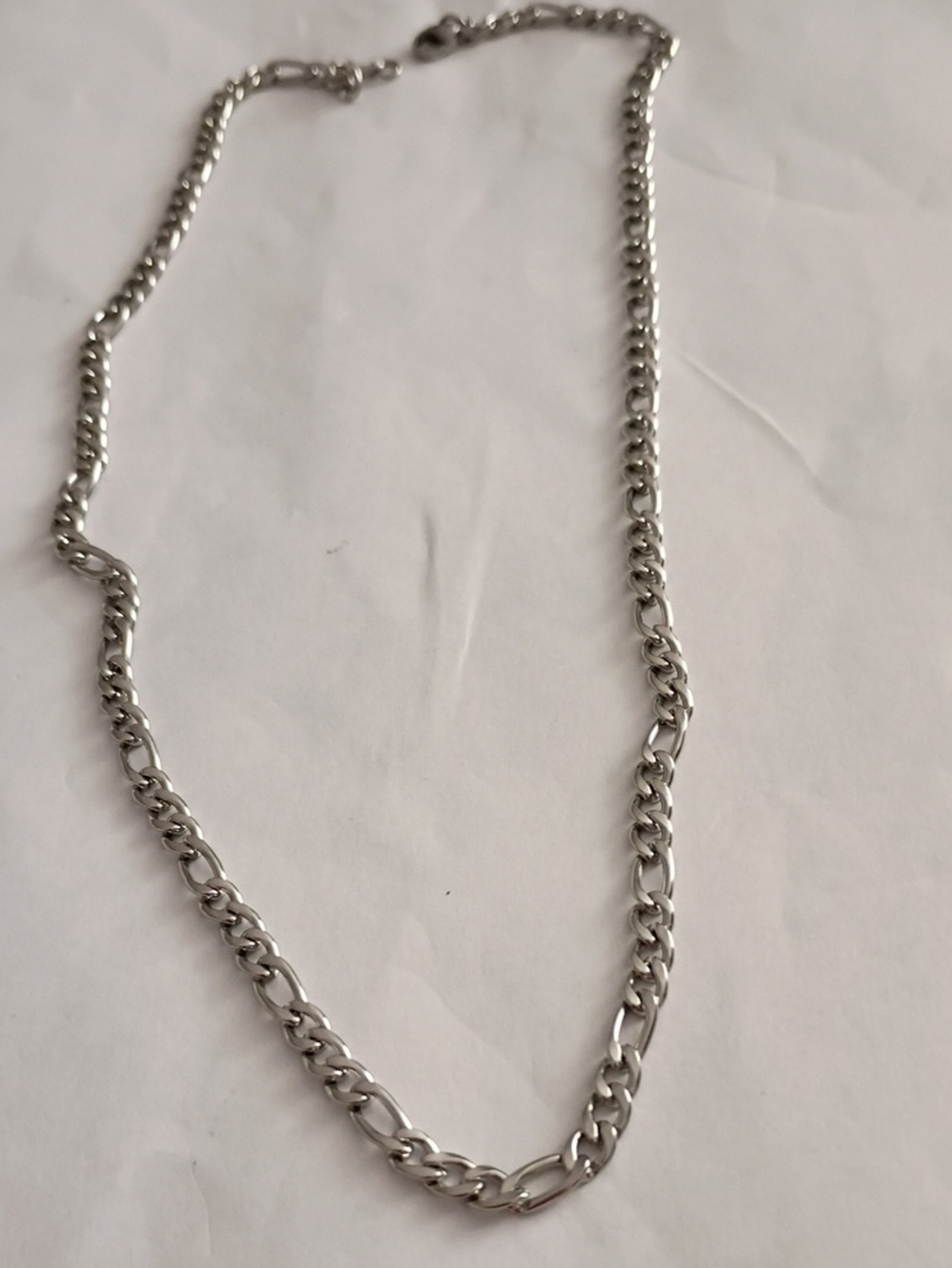 Classic Silver Chain Necklace for Men